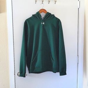 Under Armour Forest Green Sweatshirt Hoodie XL